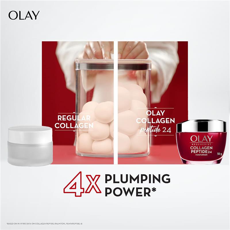 Olay Regenerist Collagen Peptide24 Face Cream Moisturiser 50g