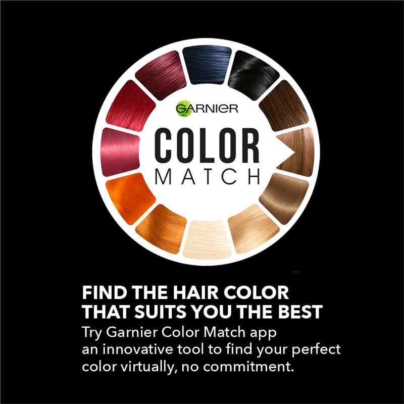 Garnier Olia 4.62 Intense Deep Red Permanent Hair Colour - Ammonia-Free with 60% Oils