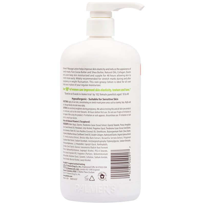 Palmer's Cocoa Butter Massage Lotion for Stretch Marks 1L - Clinically Proven Formula