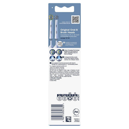 Oral B Power Toothbrush Variety Refills 4 Pack
