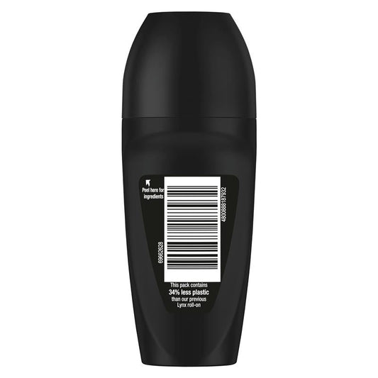 Lynx Men Antiperspirant Roll On Deodorant Black 50ml