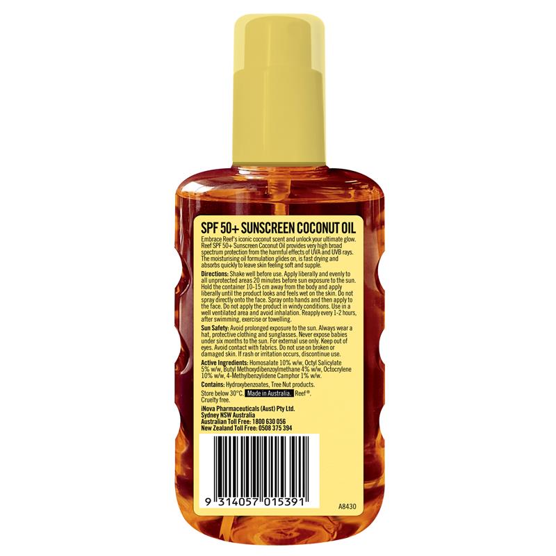 Reef SPF 50 Sunscreen Oil Spray 220ml