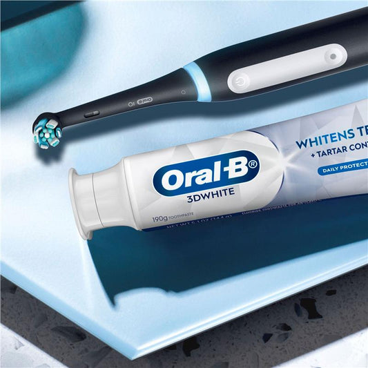 Oral B Toothpaste 3D White Whitens Teeth Long Lasting Freshness 2 x 190g Value Pack