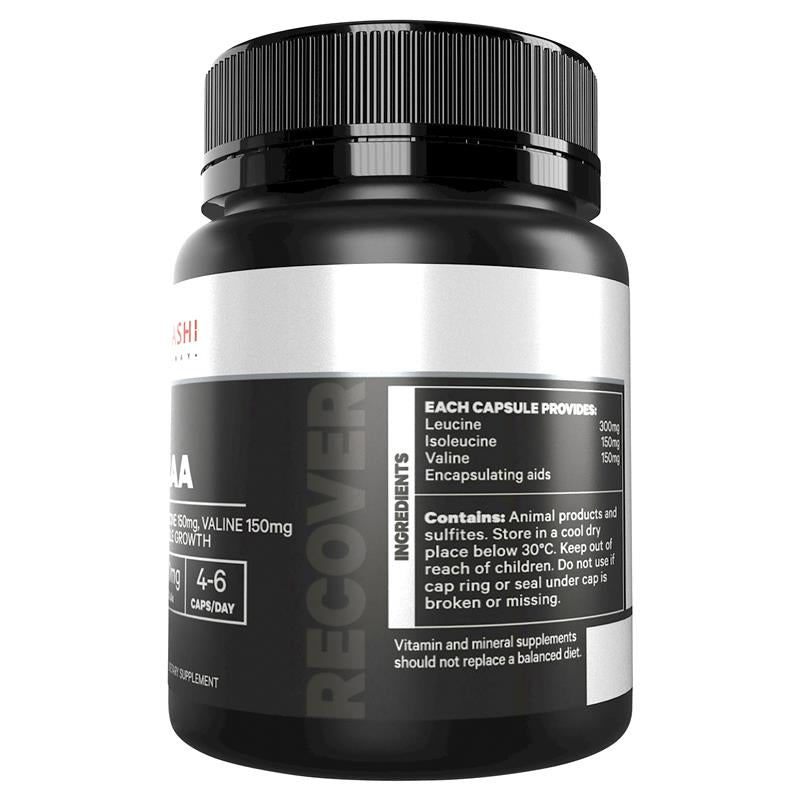 Musashi Muscle Recovery BCAAs - 60 Capsules