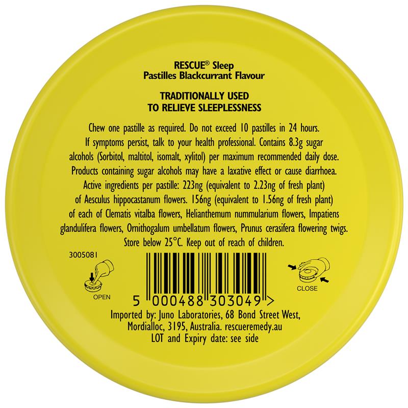 Rescue Remedy Sleep Pastilles 50g