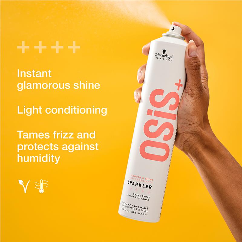 Schwarzkopf Osis+ Sparkler Instant Sparkling Shine Spray 300ml (NEW)