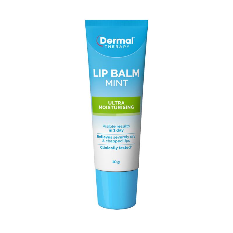 Dermal Therapy Lip Balm Tube Mint 10g