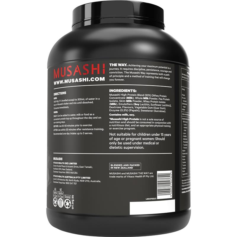 Musashi High Protein Vanilla - 2kg