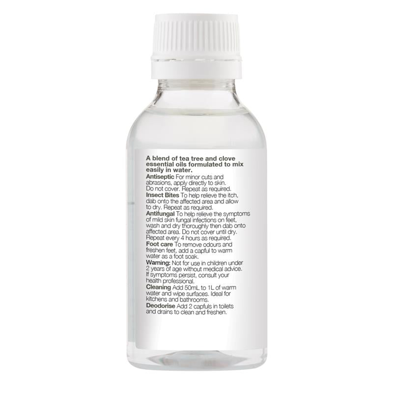 Bosisto's Antifungal Solution 100ml - Natural Antiseptic & Foot Care