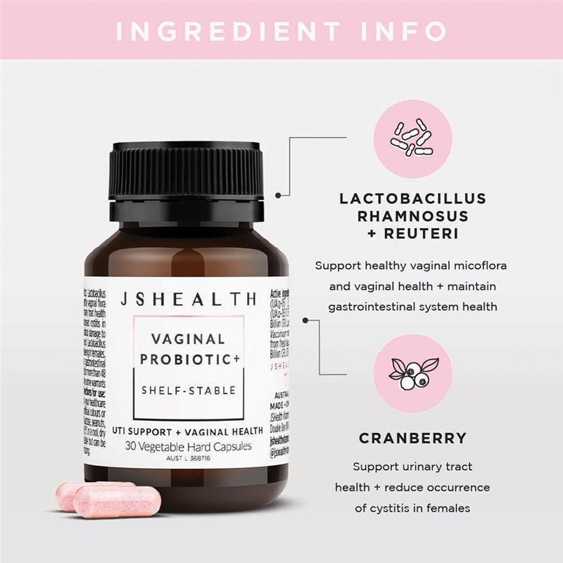 JSHealth Vaginal Probiotic 30 Capsules