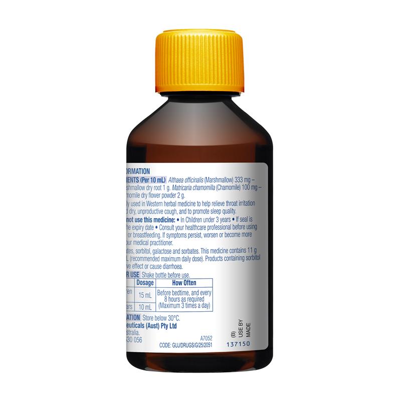 Duro-Tuss Relief Dry Night Cough Liquid 200ml - Herbal Sleep Aid