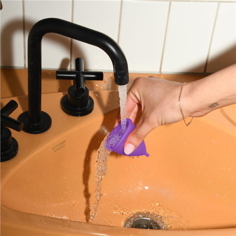 Moxie Menstrual Cup with Purse-worthy Pod Regular