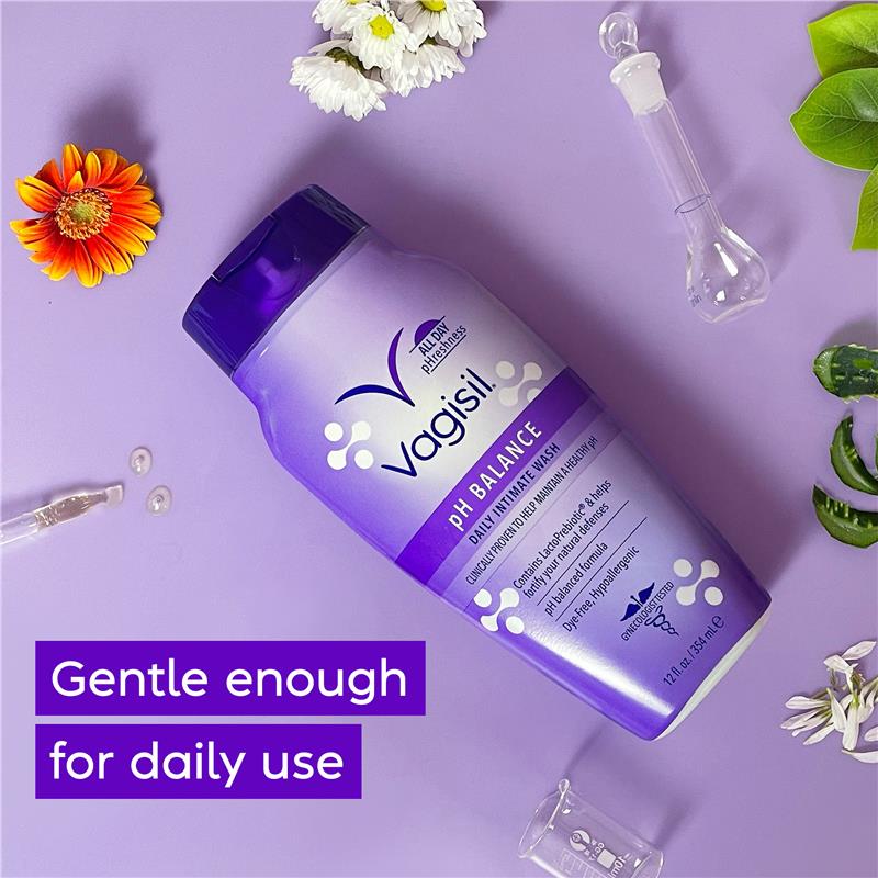 Vagisil pH Balanced Intimate Wash 240ml - Hypoallergenic, LactoPrebiotic™