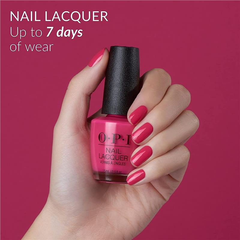 OPI Nail Lacquer Big Apple Red Nail Polish 15ml