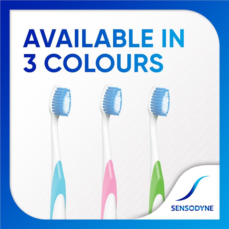 Sensodyne Sensitive Teeth Daily Care Soft Toothbrush 3 pack