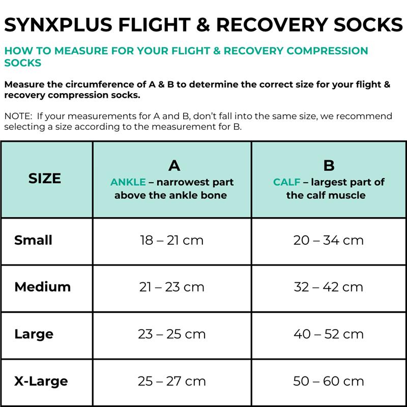 Synxplus Flight & Recovery Socks Beige Large