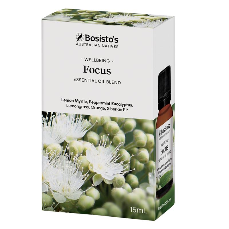 Bosisto's Native Focus Essential Oil 15ml