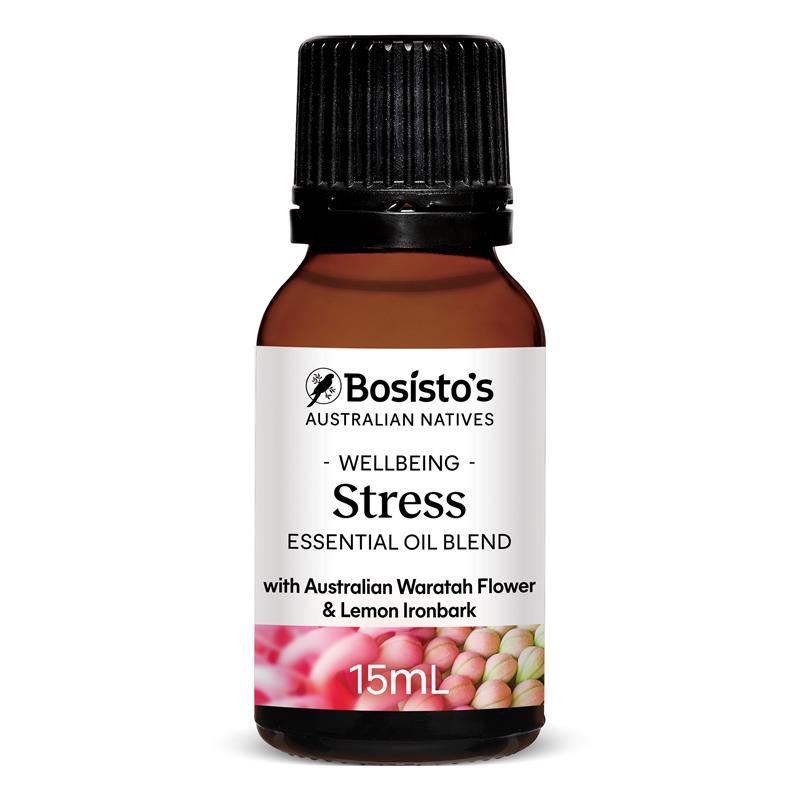 Bosisto's Native Stress Oil - 15ml Calming Essential Oil Blend