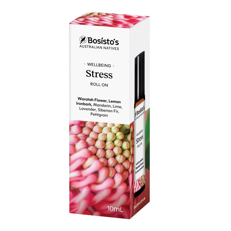 Bosisto's Native Stress Roll On - 10ml Essential Oil Relief