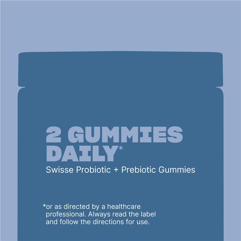 Swisse Adults Probiotic & Prebiotic Gummies 45 Pack