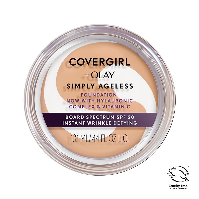 Covergirl Simply Ageless Instant Wrinkle Defying Foundation 255 Soft Honey 12g