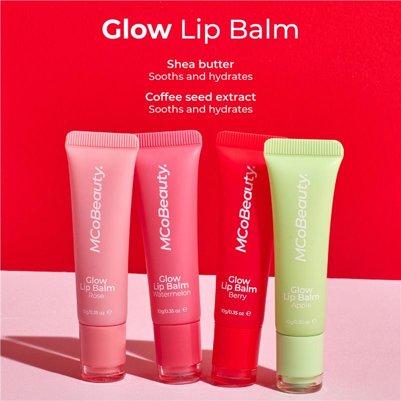 MCoBeauty Glow Lip Balm Rose NEW