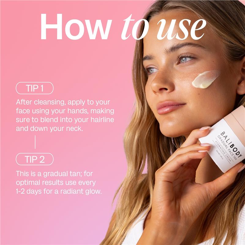 Bali Body Gradual Face Tan 50ml