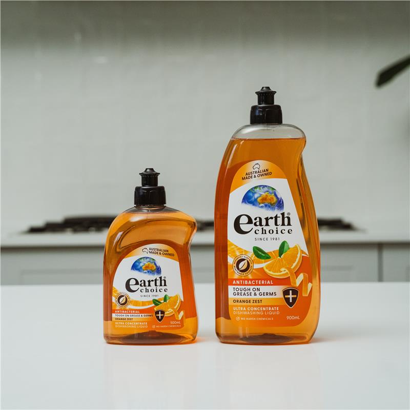 Earth Choice Antibacterial Dishwashing Liquid - 900ml