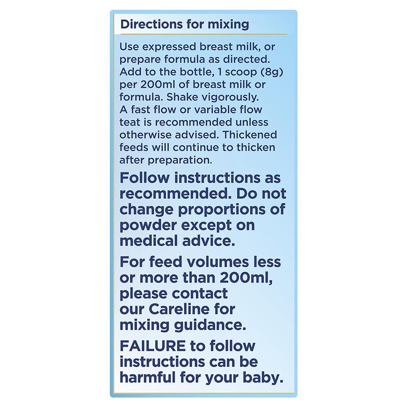 Aptamil Feed Thickener Suitable From Birth 380g