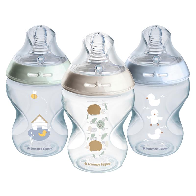 Tommee Tippee Natural Start 260ml PP Bottles Boy 3 Pack