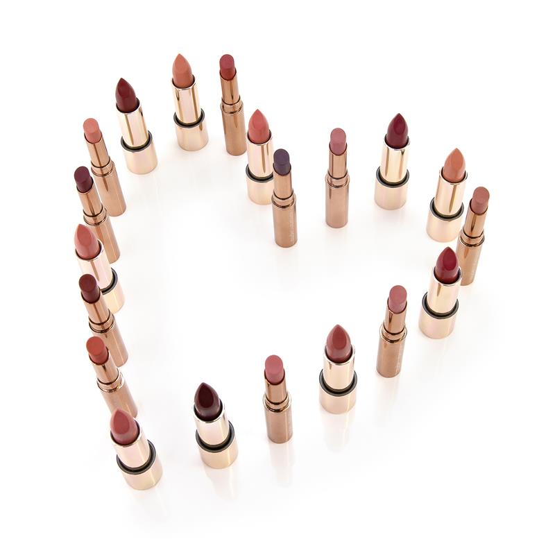 Nude by Nature Moisture Shine Lipstick 08 Garnet - Vibrant Color & Hydration