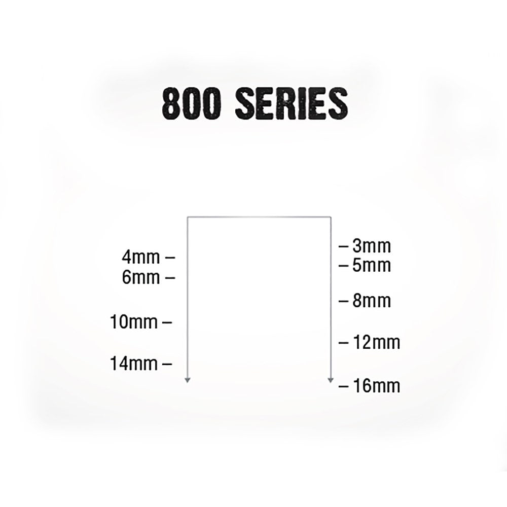 AIRCO 800 Series Staples - 6 x 13mm SF80060