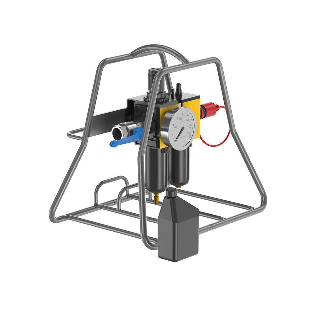 ATLAS COPCO 200L S Max Coupling Productivity Kit in Metal Stand w Lubricator 9090303014