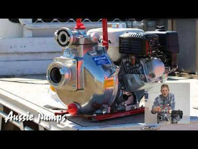 AUSSIE PUMPS 5.5HP 450LPM Fire Chief Water Pump QP205SEGX160
