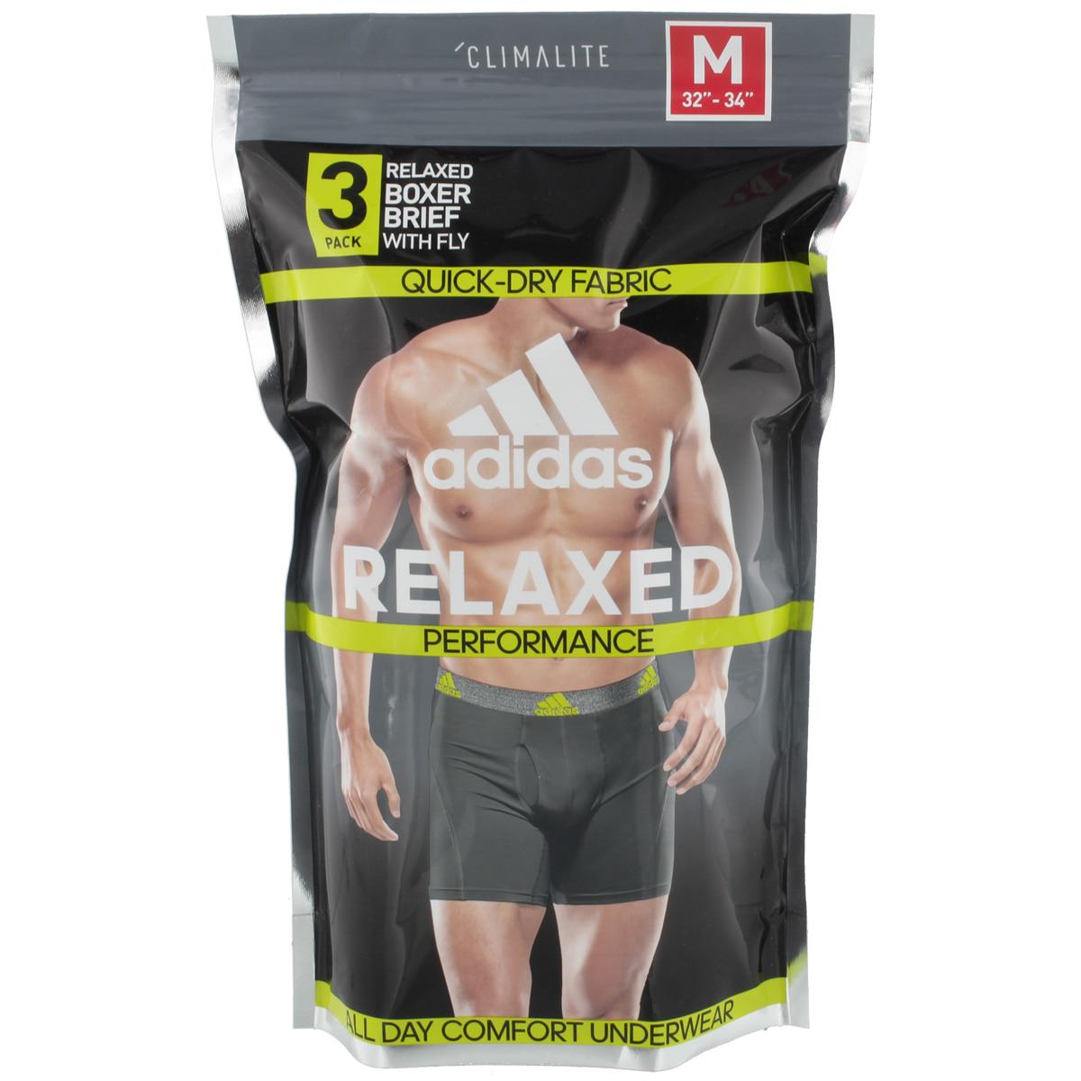 Adidas Men's Boxers Black 3pk