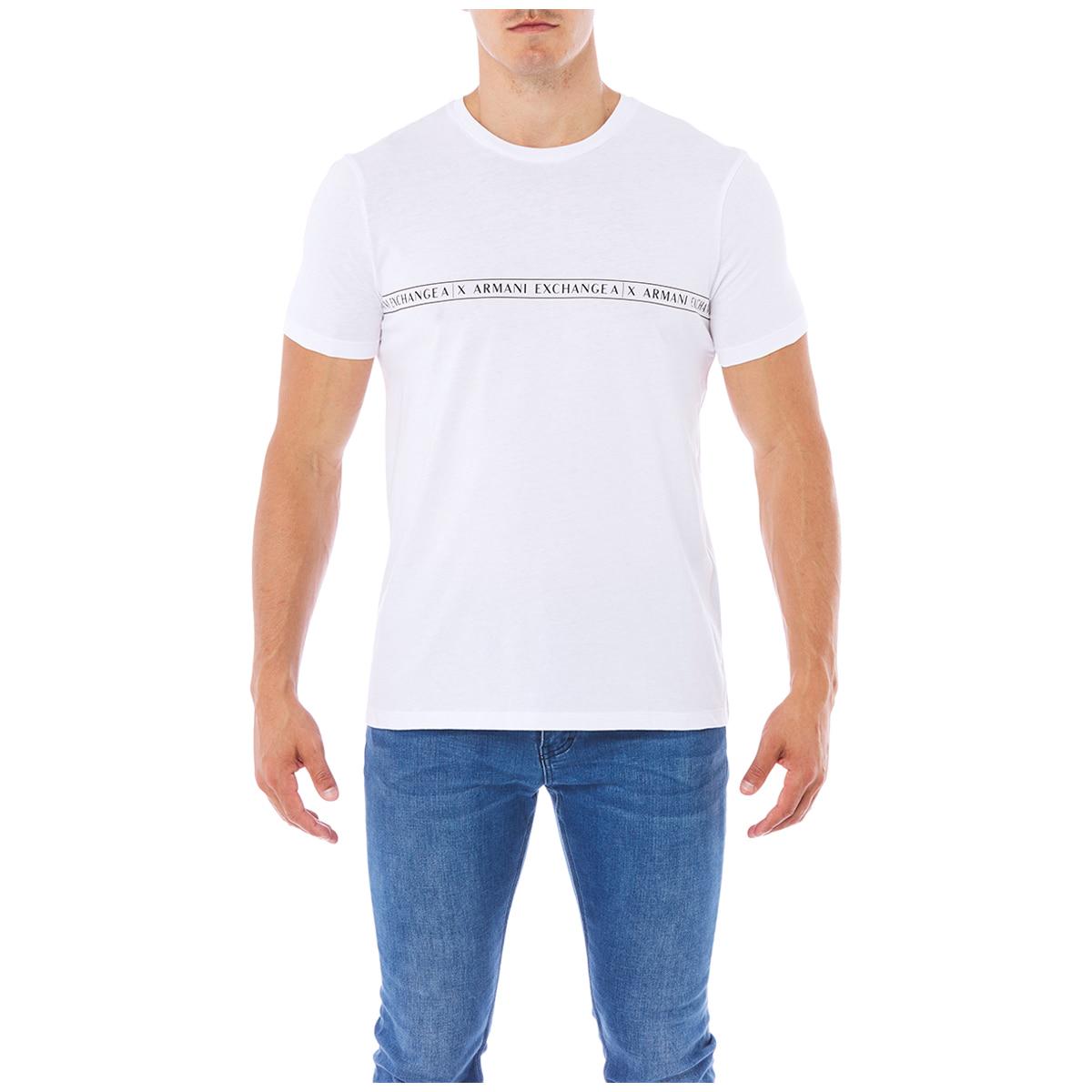 Armani Exchange Men's Crew Neck Tee Black