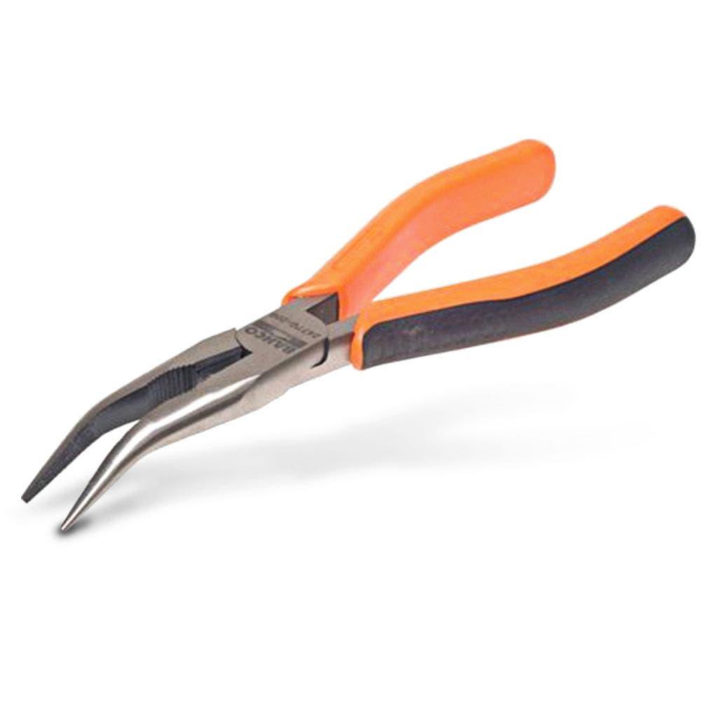 BAHCO 210mm 45 degrees Bent Tip Snipe Nose Pliers 2477G200
