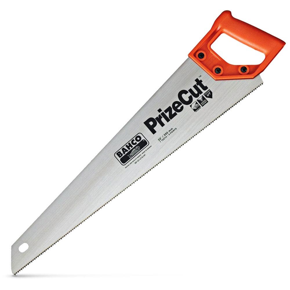BAHCO PROFESSIONAL CUT HANDSAW, 550MM, CAN BE SHARPENED, 7 8 TPI PC22FILEU7