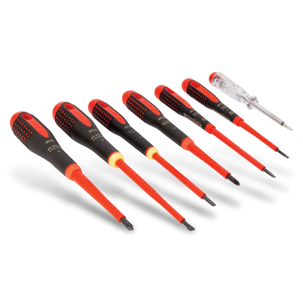 BAHCO VDE Screwdriver Set - 7 Piece BE-9887S