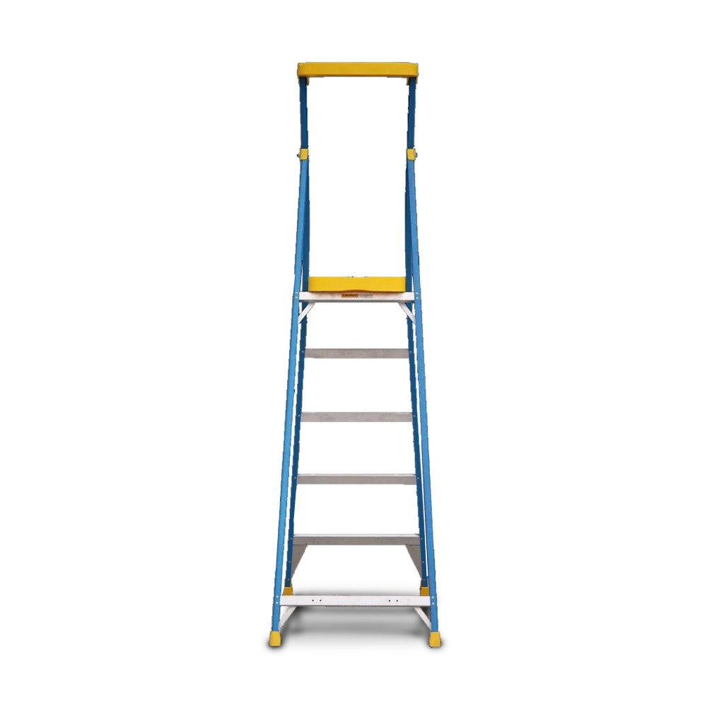 BAILEY P1505 Platform Step Ladder 1.5m Fibreglass 150kg Industrial FS14072
