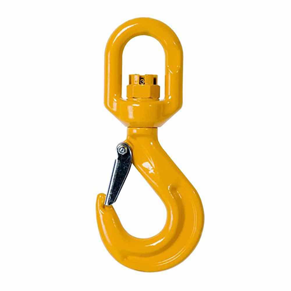 BEAVER 13mm G80 Eye Swivel Hook w Safety Latch 885413