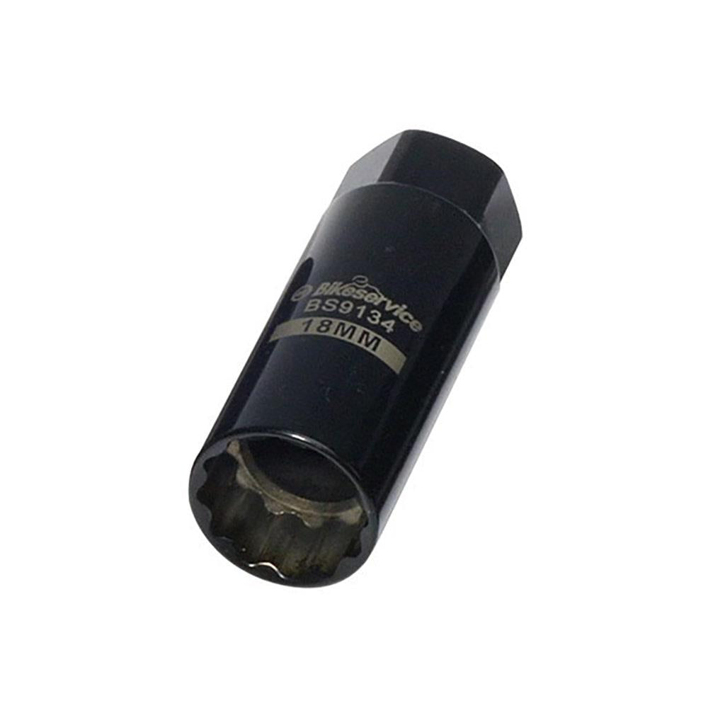 BIKESERVICE 14mm Thin Wall Spark Plug Socket BS9132