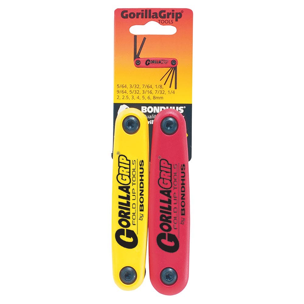 BONDHUS 16 Pce Hex Gorillagrip 2 Pk BD12522