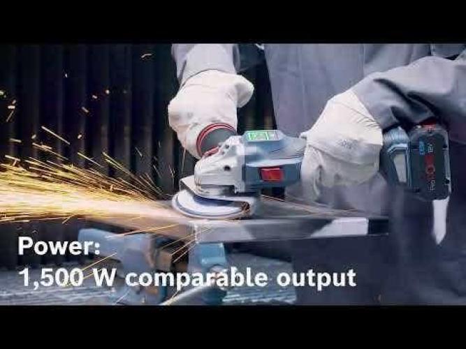 BOSCH 18V BITURBO Brushless 125mm Angle Grinder Skin GWS 18V-15 C 0615990L8G