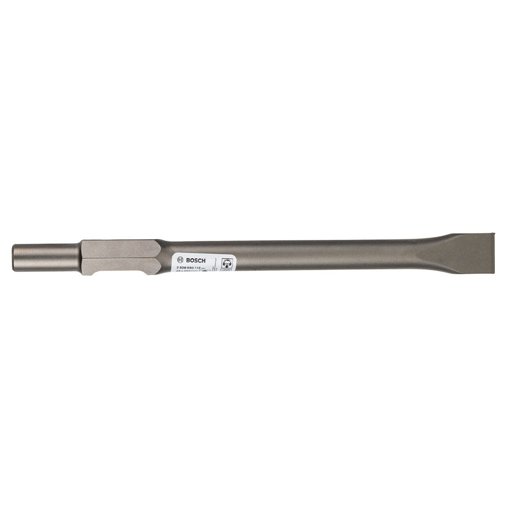 BOSCH 30 x 450mm 30mm-Hex Flat Chisel