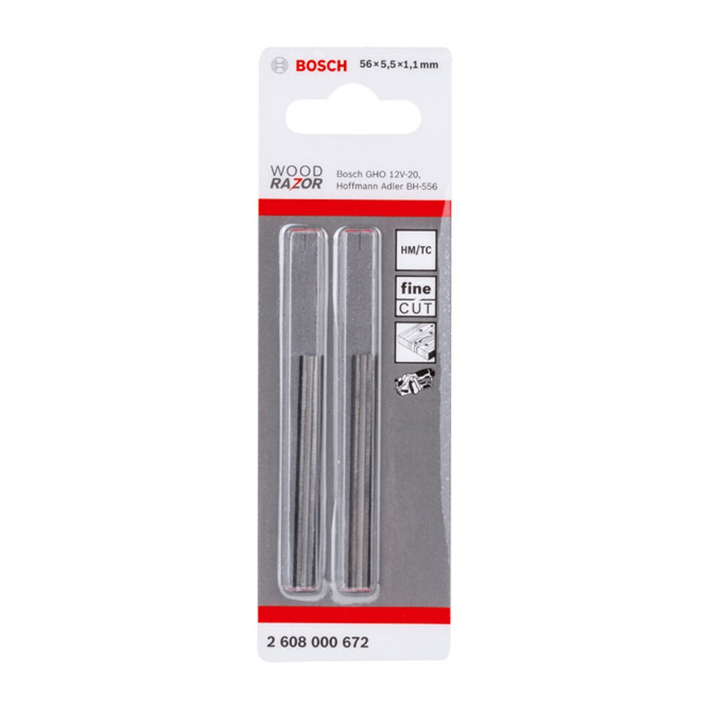BOSCH 56mm Planing Blades 2 Piece
