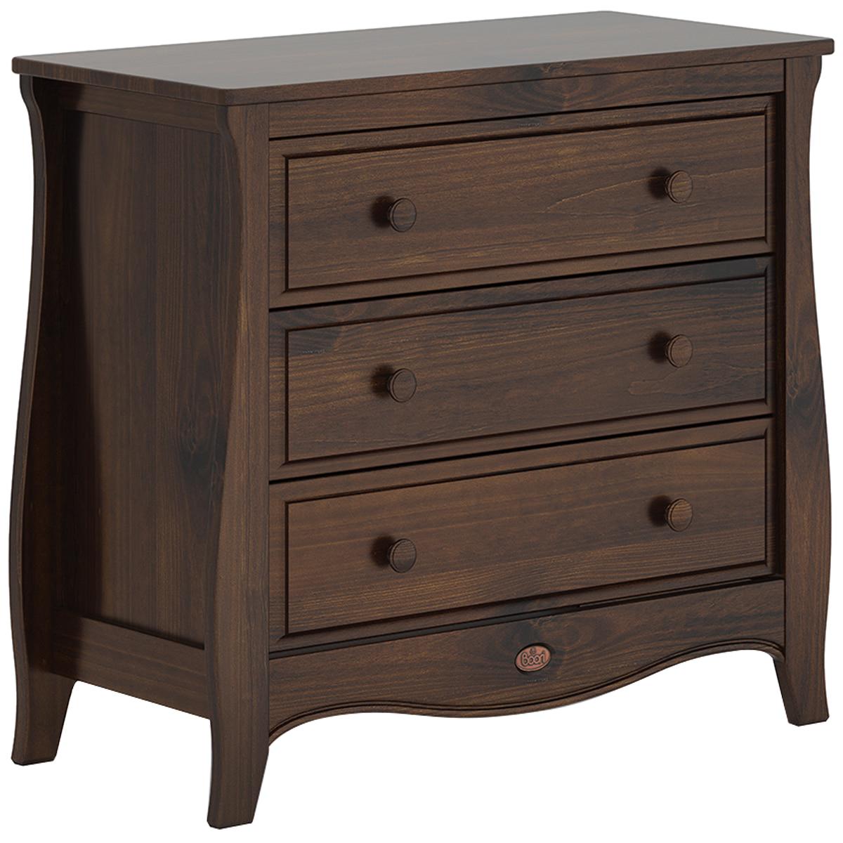 Boori Sleigh Smart Assembly 3 Drawer Chest Coffee