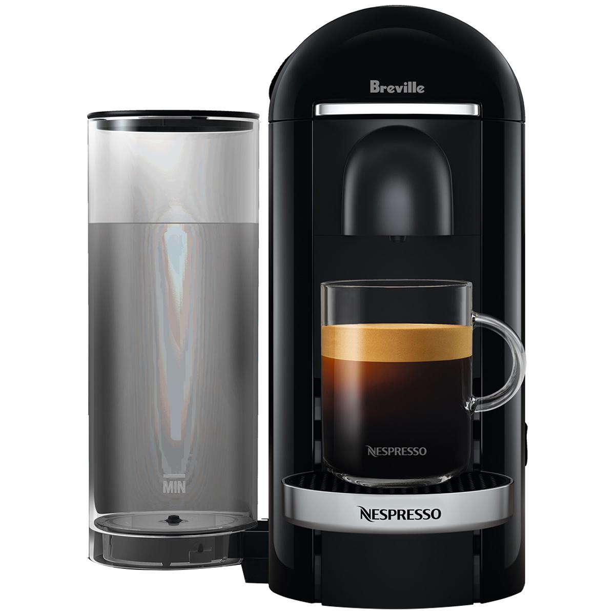 Breville Nespresso VertuoPlus Black Coffee Machine BNV420BLK