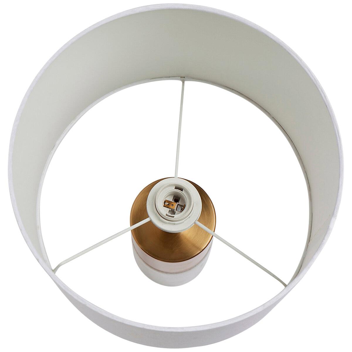 CAFE LIGHTING and LIVING Lane Table Lamp White