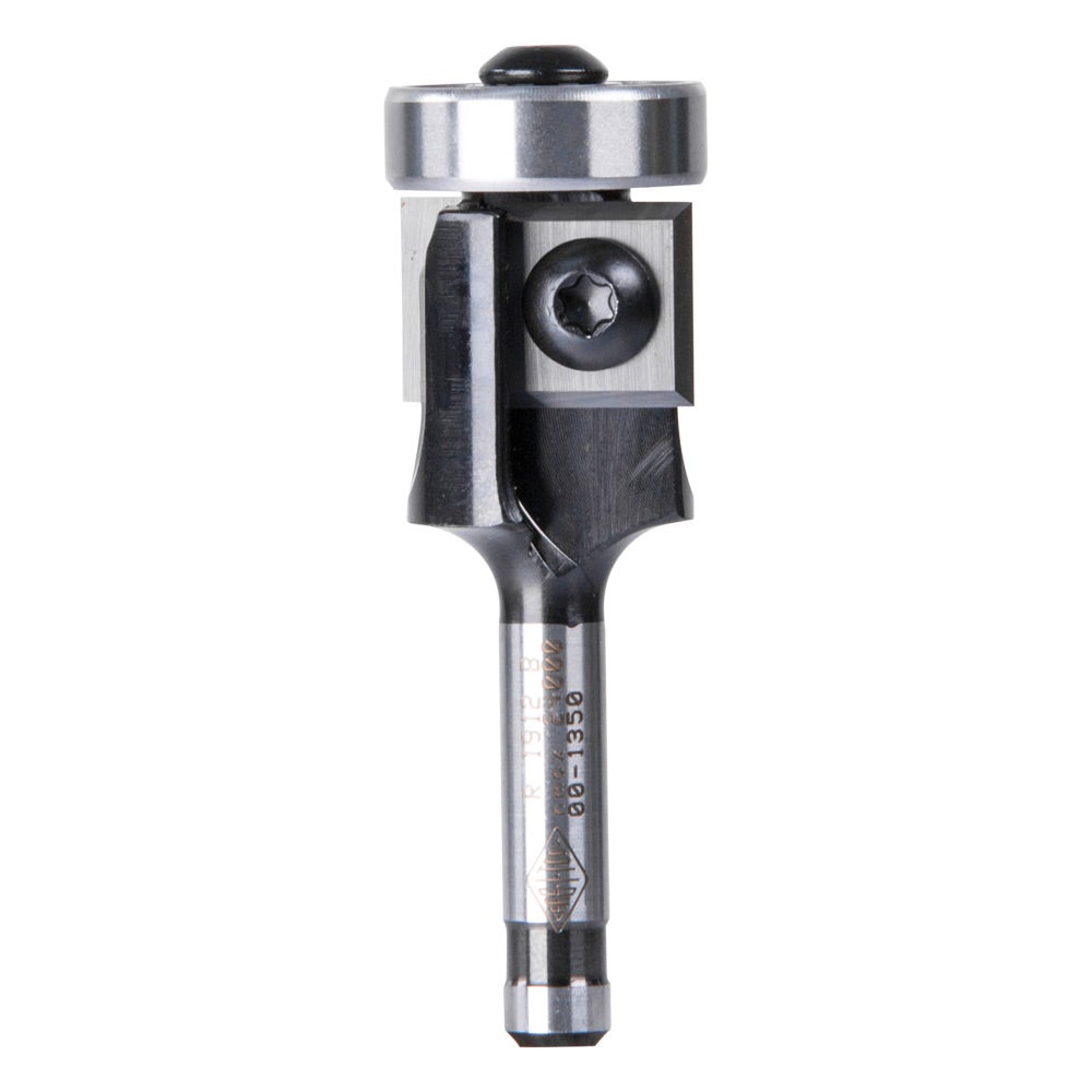 CARBITOOL 19 x 40 x 93mm Router Bit R-TC Flush Trimming 2FL Bear 1 2-Shank R1940B1 2